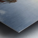 Panmure Lighthouse Sunray Sunrise Impression metal