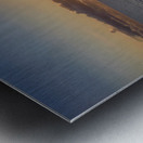 Panmure Island beach sunrise Metal print