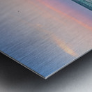 Cuban sunset colourful sky Impression metal