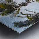 Tulum beach ocean view 4 Metal print