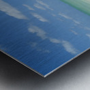 Awesome Cuban aqua beach water 4 Metal print