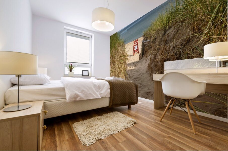 Basin head lifeguard chair PEI Mural print