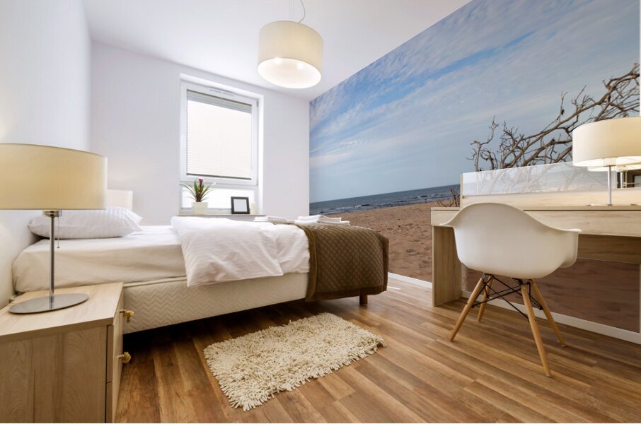 Greenwich Driftwood art 2 Mural print