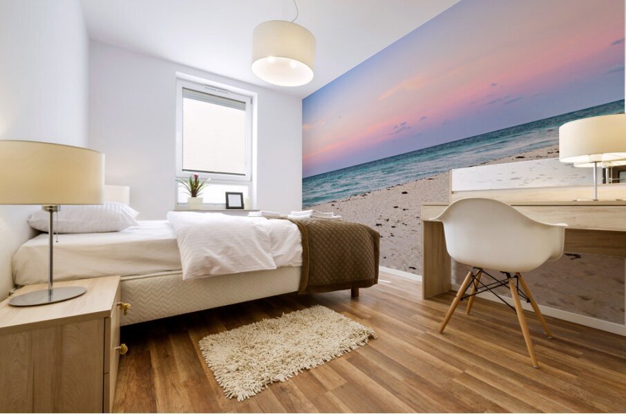 Cuban sunset colourful sky Impression murale