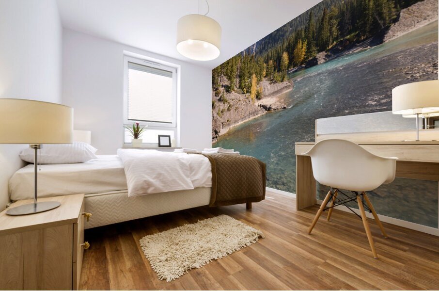 bow river bend 2 2624 Mural print