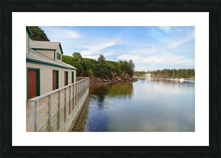 Basin Head PEI river 2 Picture Frame print