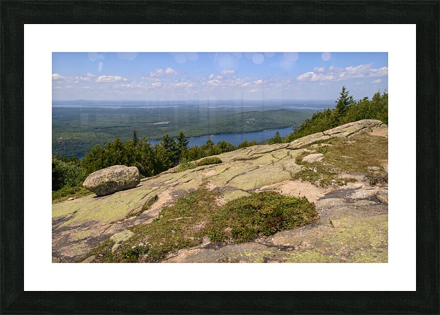 Cadillac mountain Picture Frame print