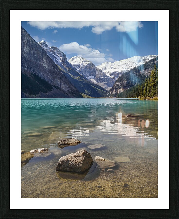 lake louise number 3 Picture Frame print