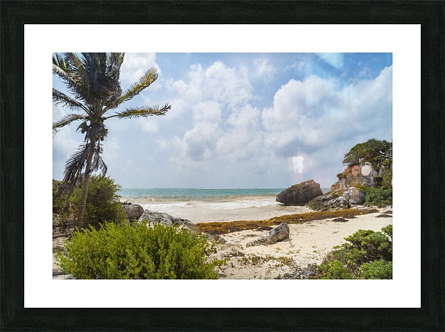 Tulum beach ocean view 3 Impression et Cadre photo