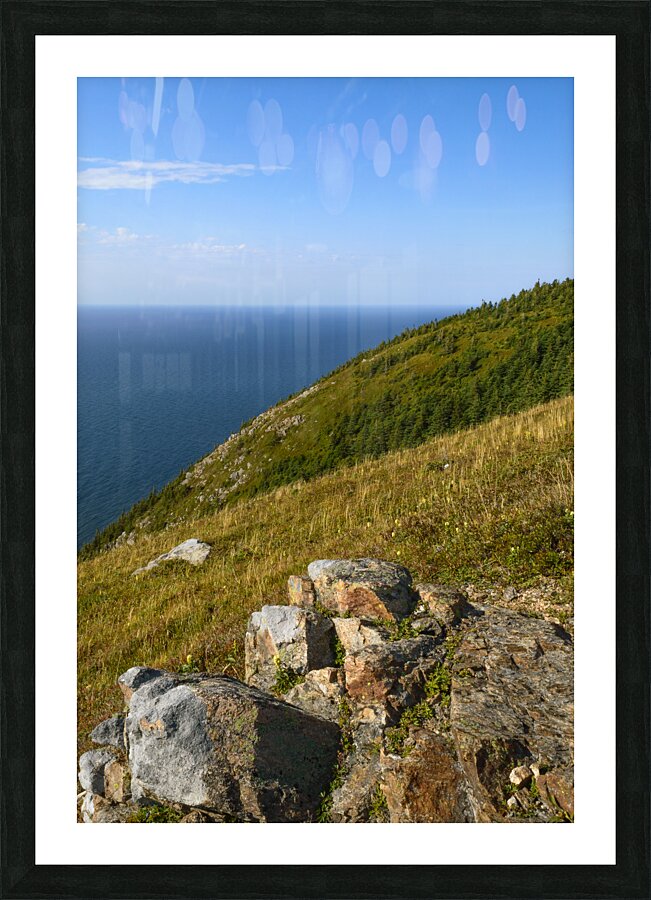 Skyline trail Cape Breton Hills Picture Frame print