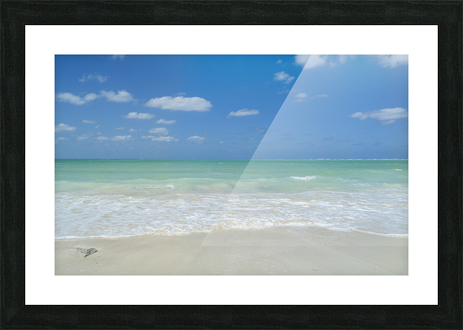 Awesome Cuban aqua beach water 4 Picture Frame print