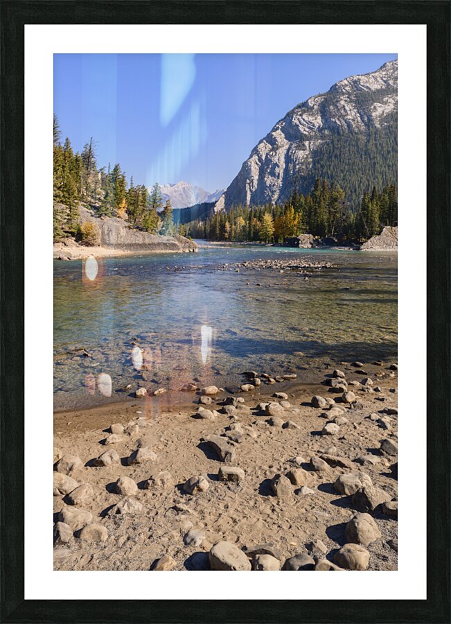 bow river bend shore 2626 Picture Frame print