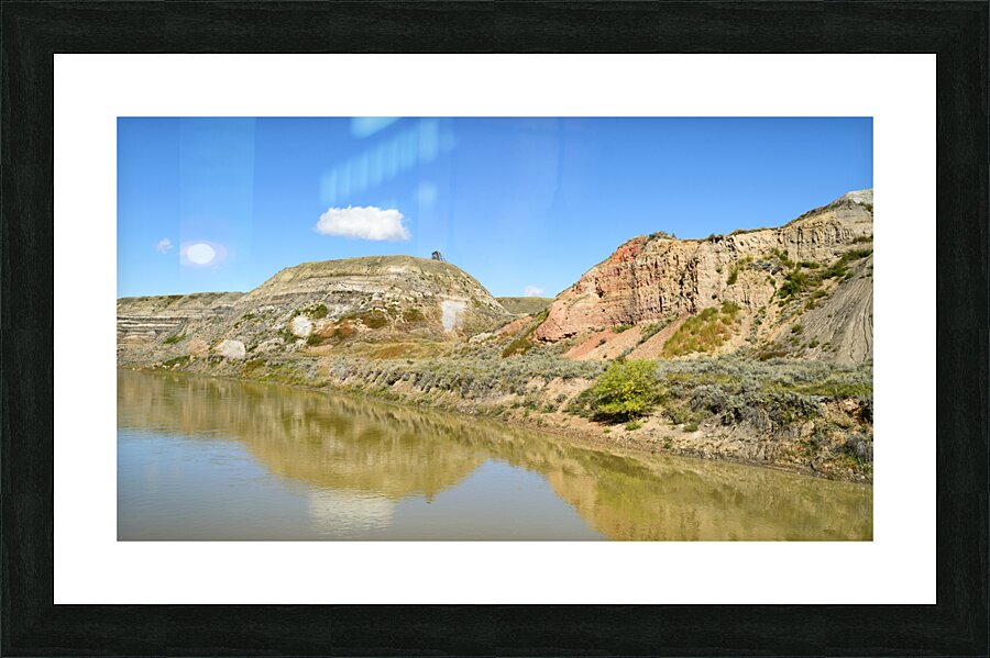 Red Deer river Drumheller 1565 Picture Frame print