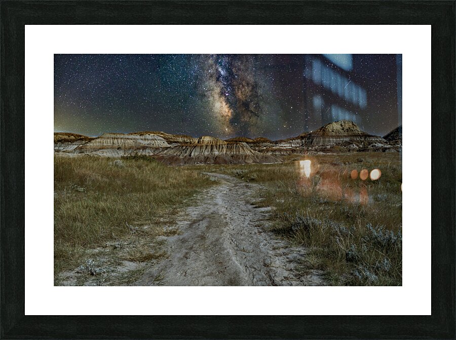 horseshoe canyon night milkyway Impression et Cadre photo