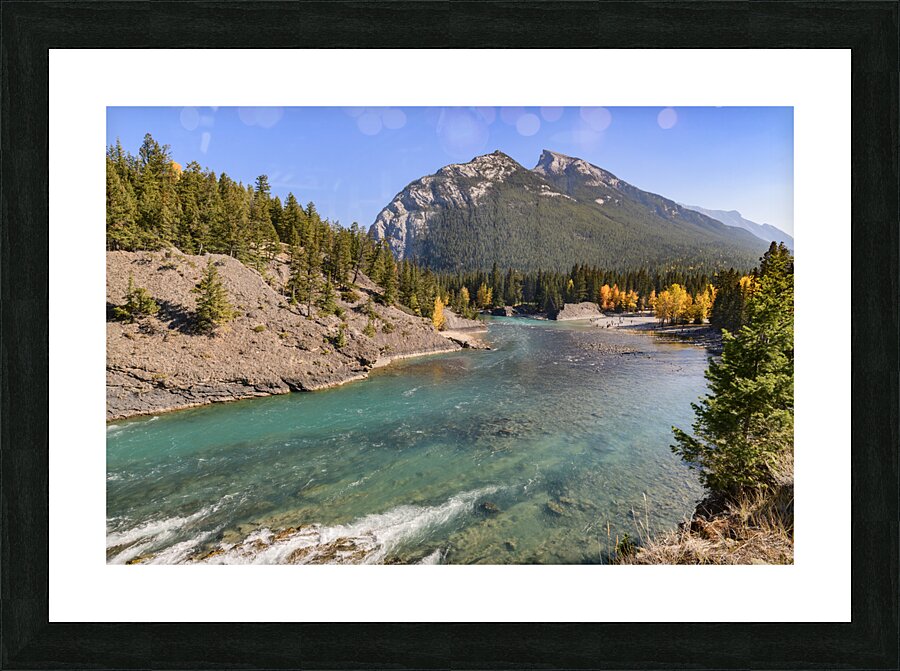 bow river bend 2621 Picture Frame print