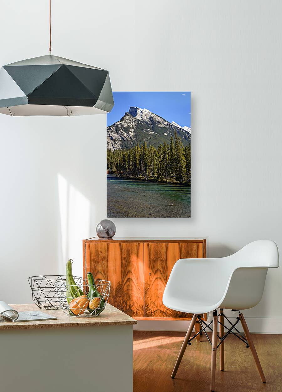 banff-bow river 2 Reproduction