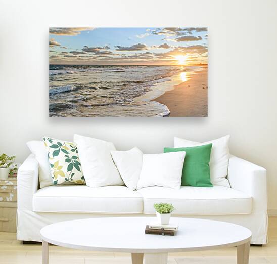 Cuban Beach at Sunrise Reproduction