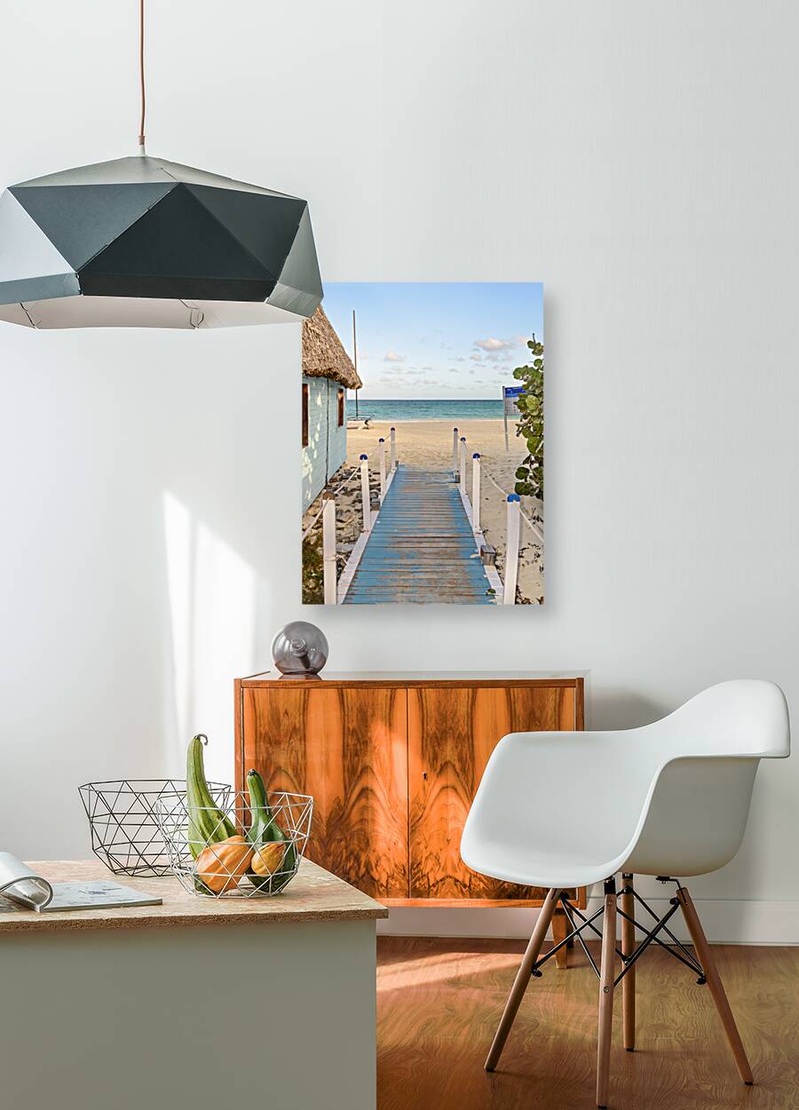 Cuban Beach Arrival path Reproduction