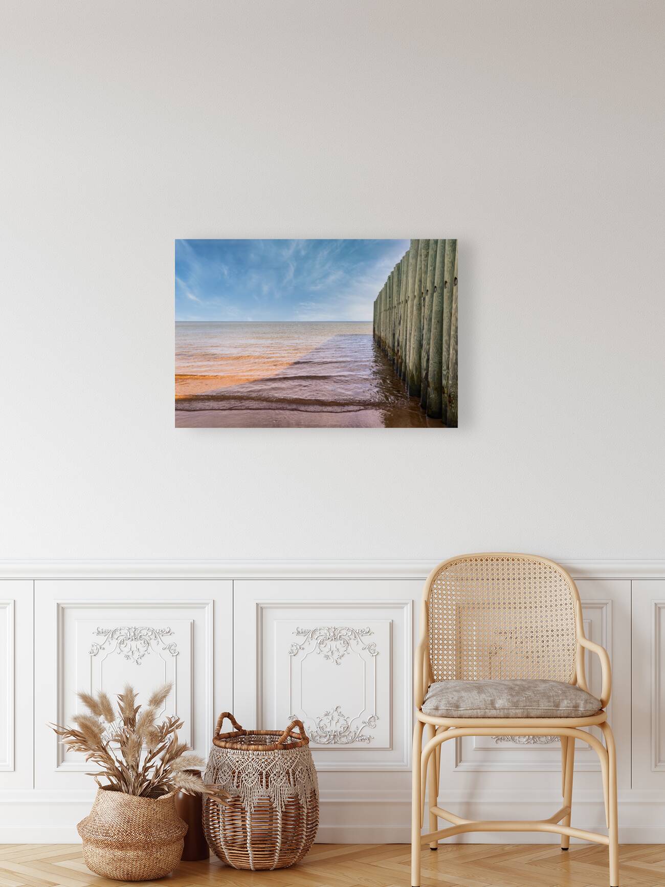 Basin headbeach dock ocean view Reproduction