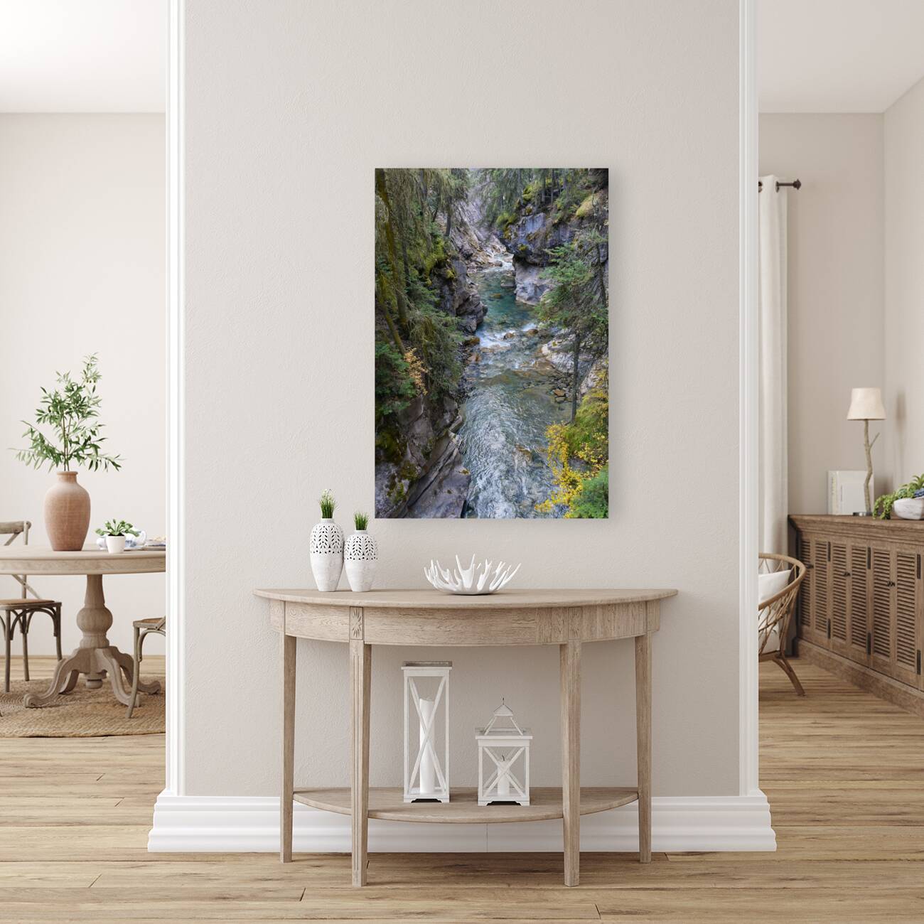 Johnston Canyon river Reproduction