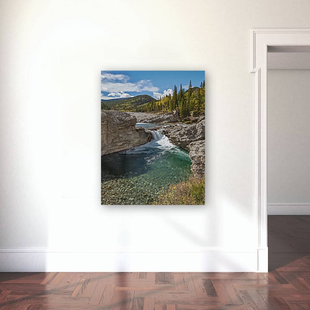 Elbow Falls Alberta Reproduction