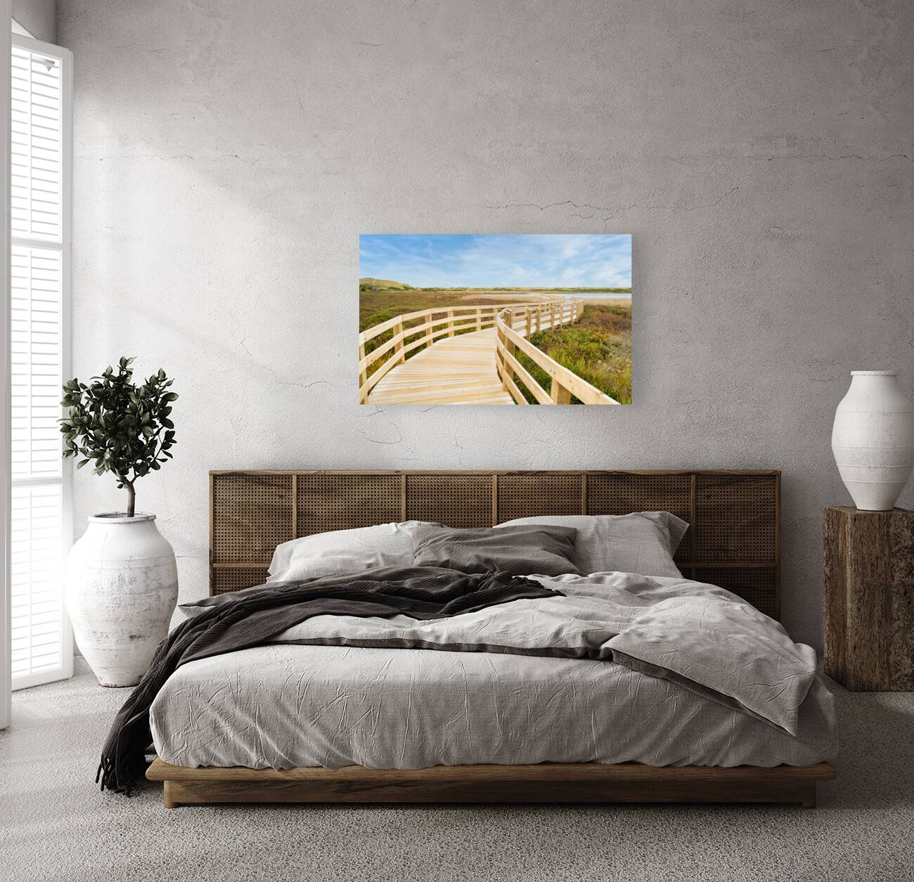 Greenwich boardwalk trail Reproduction