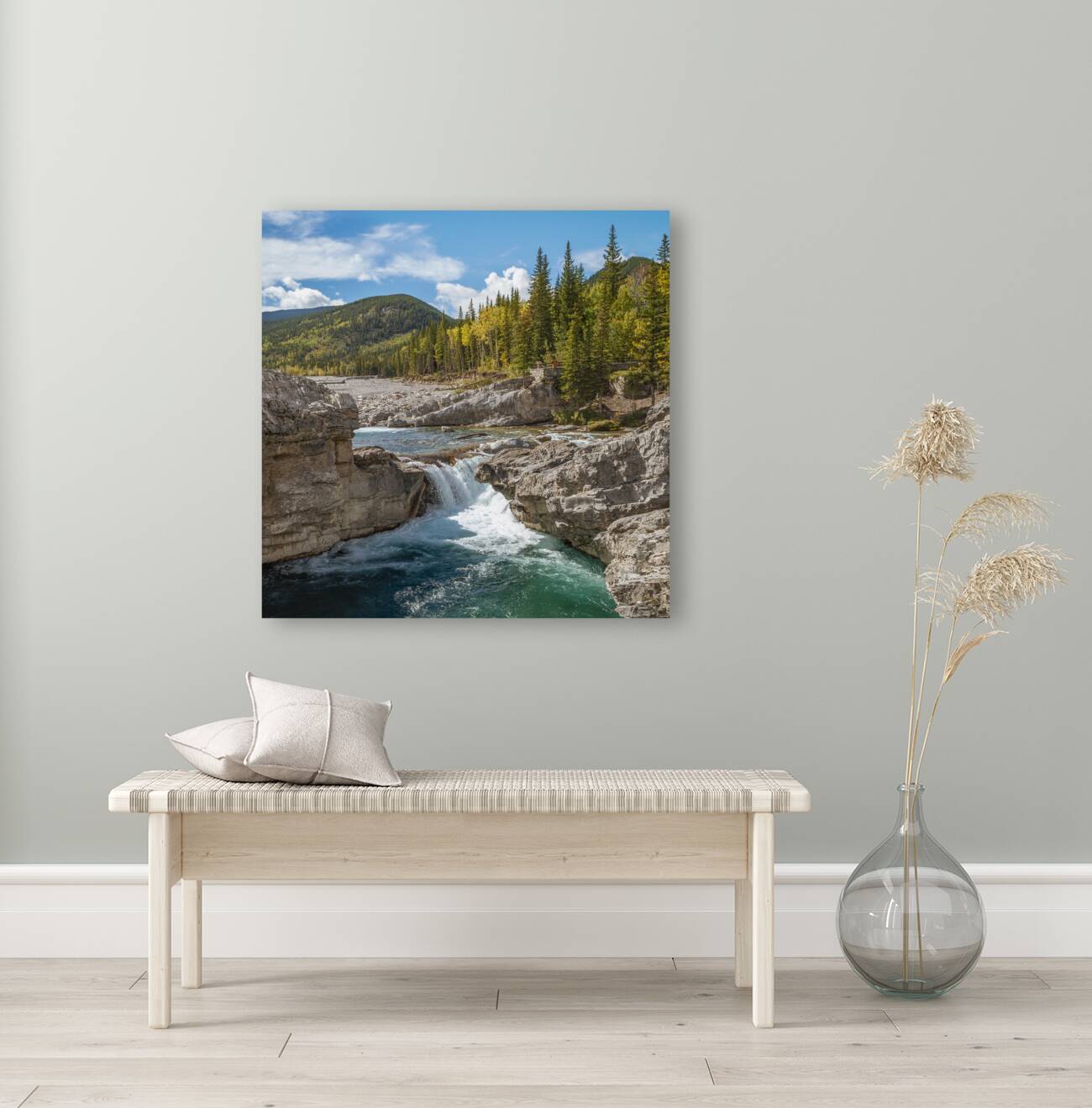 Elbow Falls Alberta 2 Reproduction