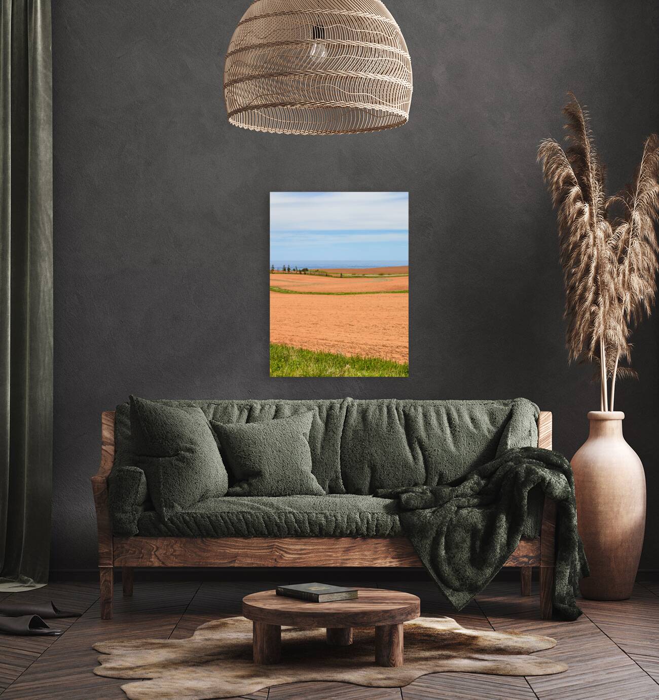 PEI red sand farm fields Reproduction