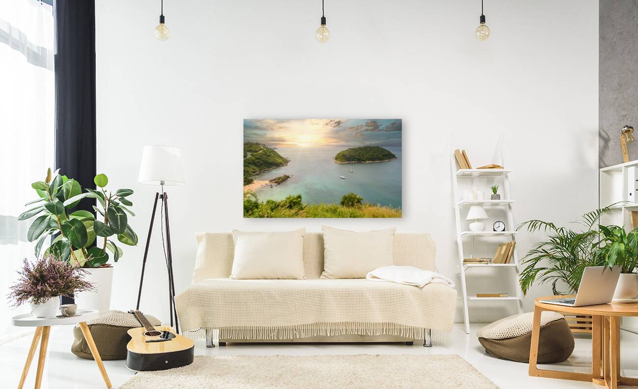 Windmill Lookout view of Ya-Nui beach Reproduction