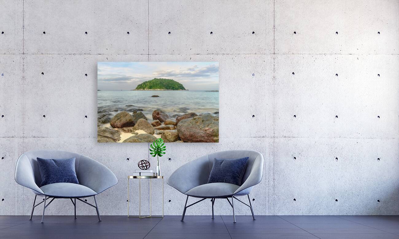 Ya-nui rock beach island 2 Reproduction