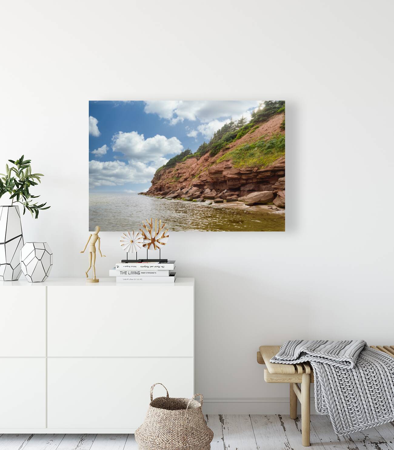 Cloudy basin head rocks 2 Reproduction