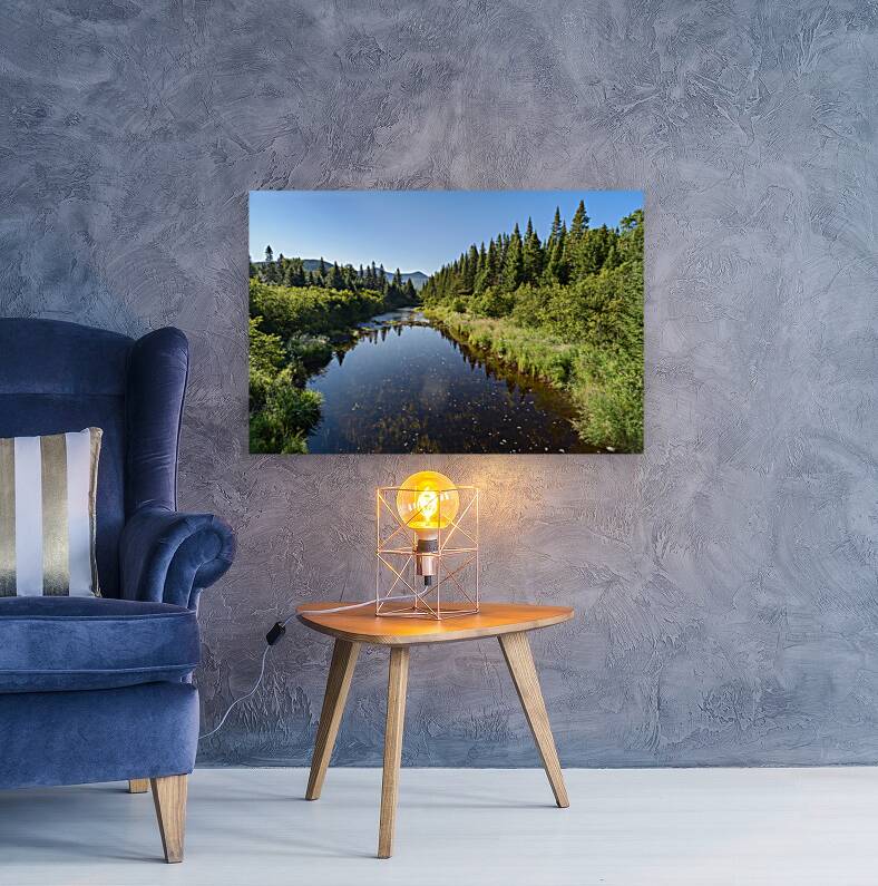 Mount Katahdin campsite Nesowadnehunk river Reproduction