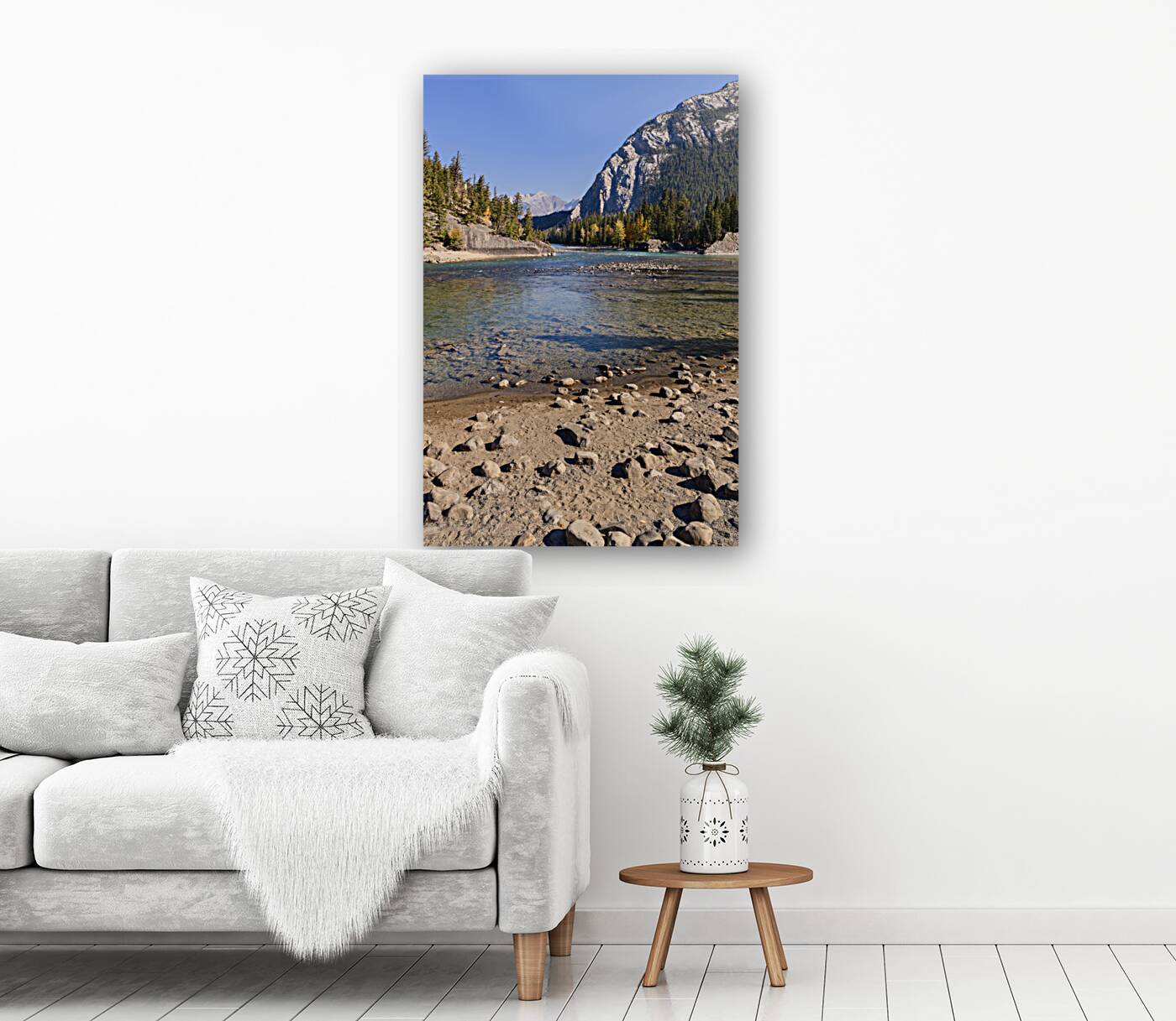 bow river bend shore 2626 Reproduction