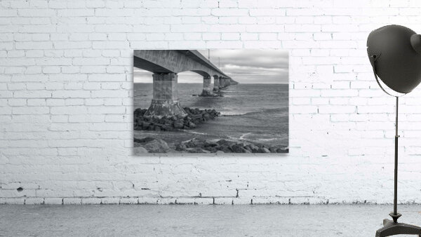 confed bridge bw Wall Preview