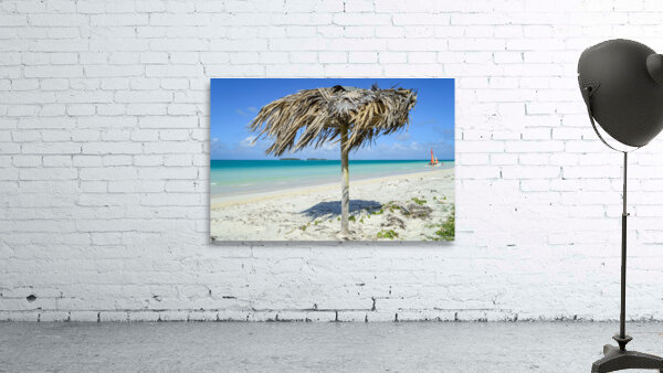 Beach umbrella cuban 2 Wall Preview