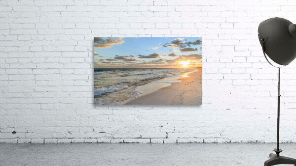 Cuban beach at sunrise 4 Wall Preview