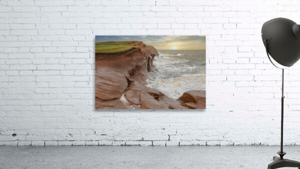 Isle de la Madeleine cliffs 2 Wall Preview