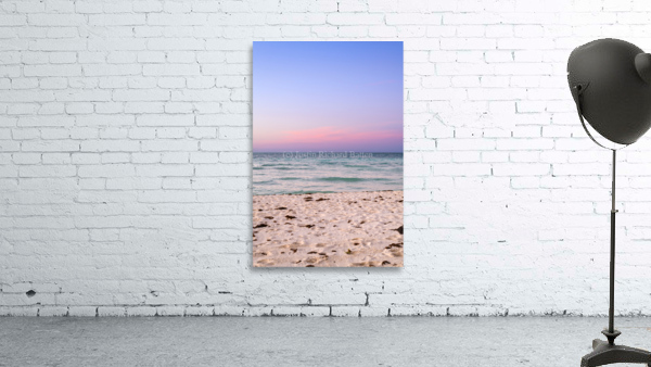sunset coloured cuban beach sky 3 Wall Preview