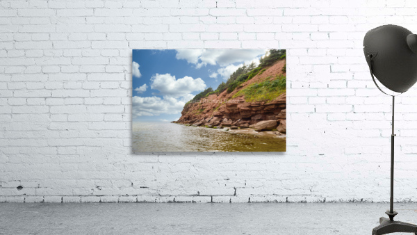 Cloudy basin head rocks 2 Wall Preview