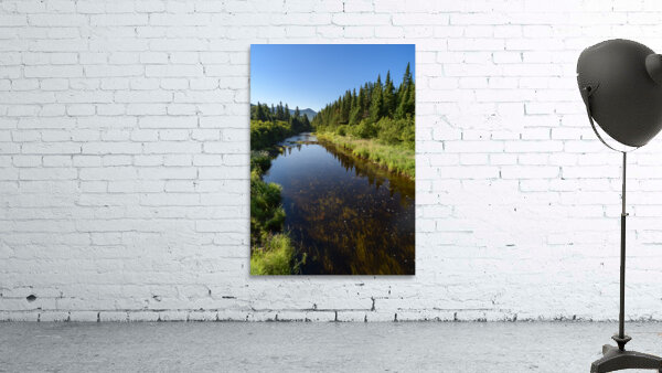 Mount Katahdin campsite Nesowadnehunk river 2 Wall Preview