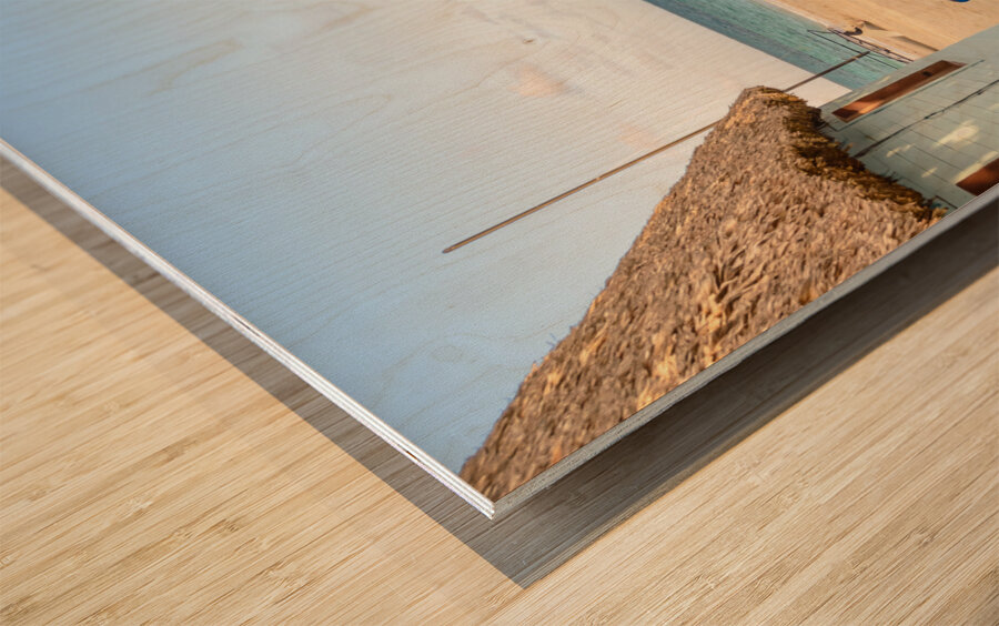 Cuban Beach Arrival path Impression sur bois