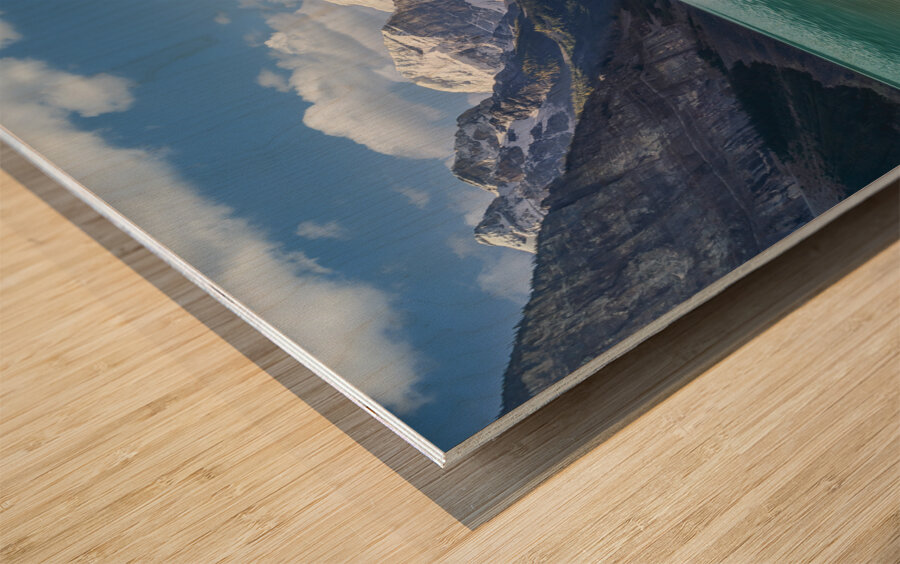 lake louise number 3 Wood print