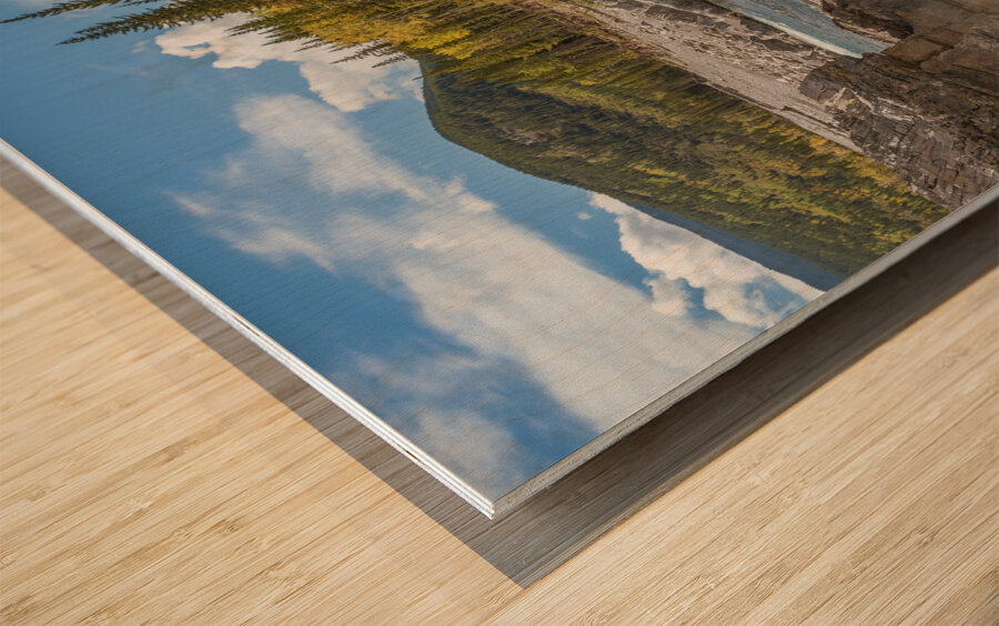 Elbow Falls Alberta 2 Wood print