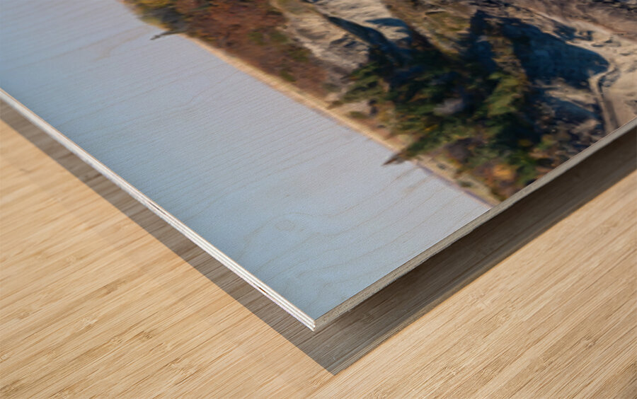 Horseshoe Canyon Pano Impression sur bois