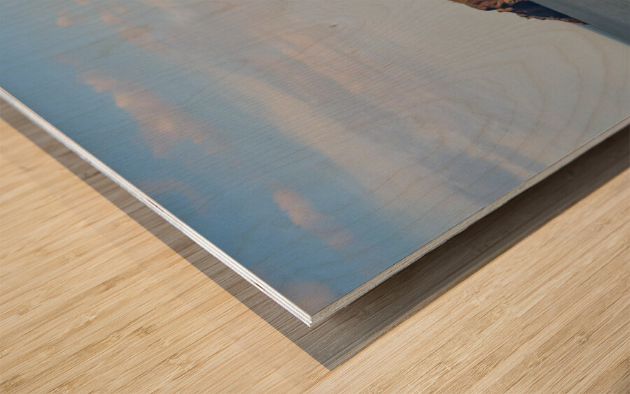 Entry island Isle de Madeleine Wood print