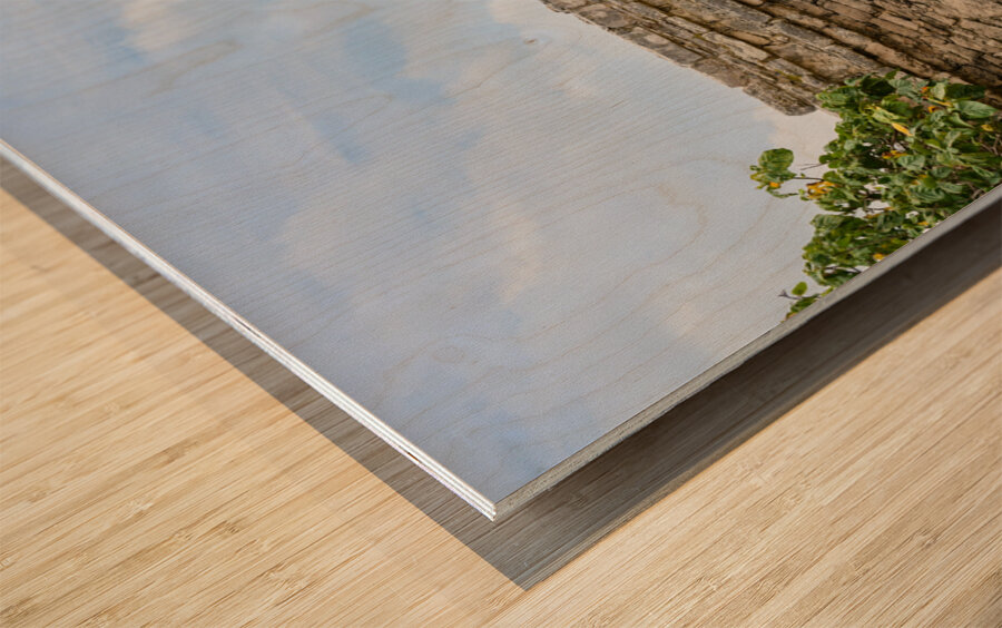 Tulum ruins in mexico Wood print