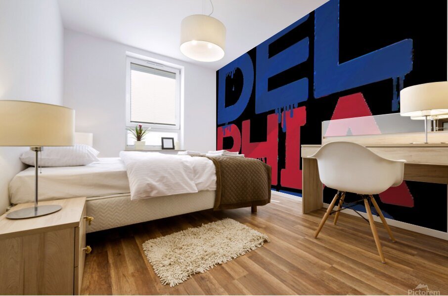 Philadelphia 76ers Mural print