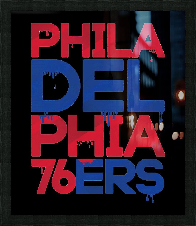 Philadelphia 76ers Picture Frame print