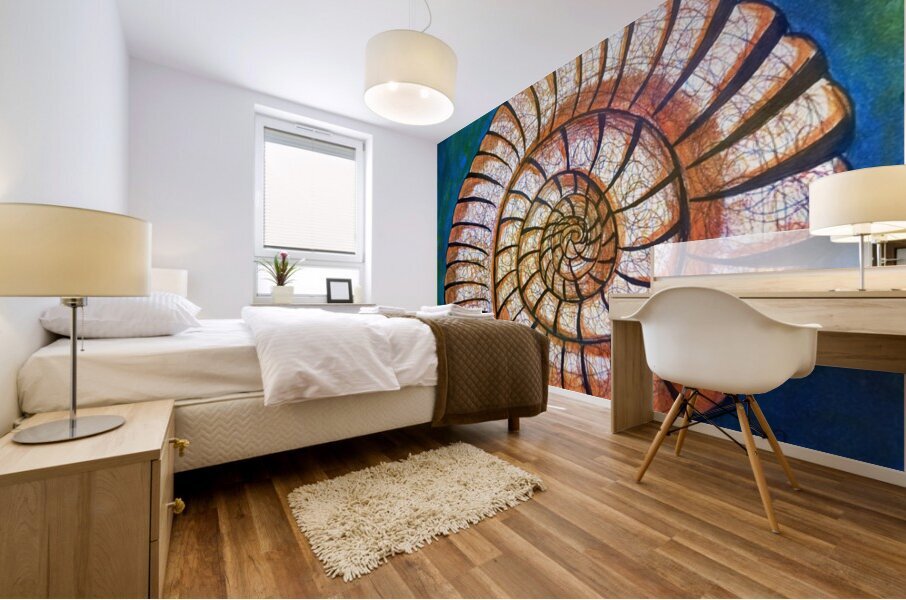 Shell Mural print
