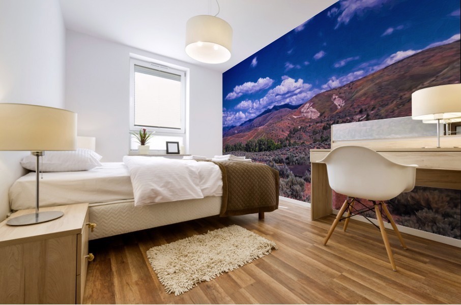 Painted Hills Mural print